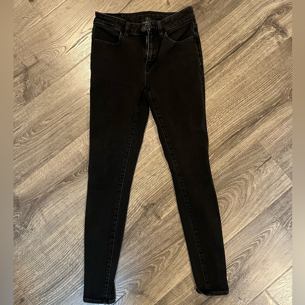 American Eagle skinny jeans.